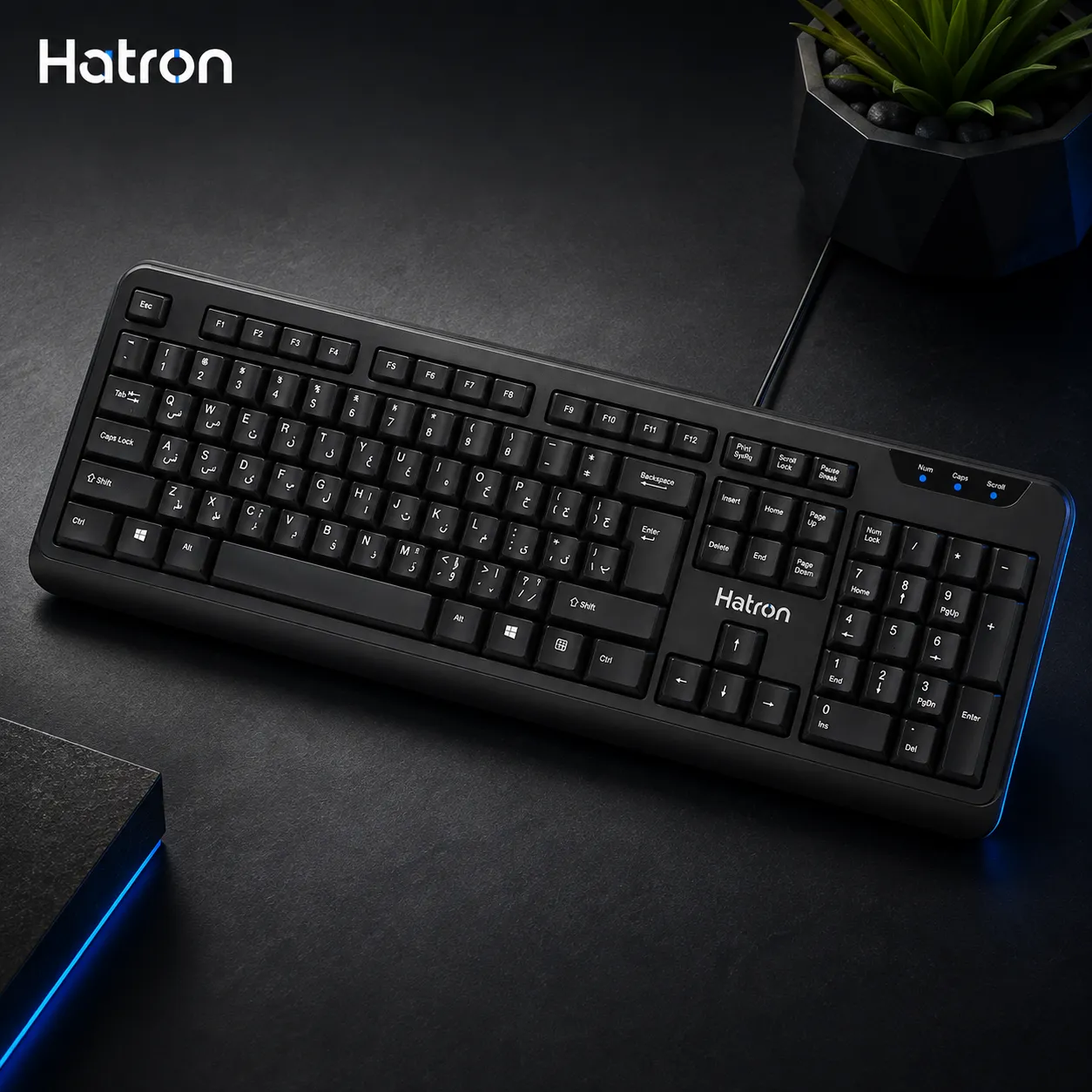 کیبورد هترون _ Hatron Hk240