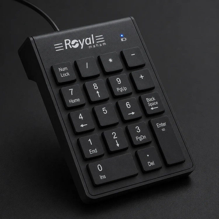 کیبورد عددی رویال Royal RN2000 باسیم USB ، 18 کلید
