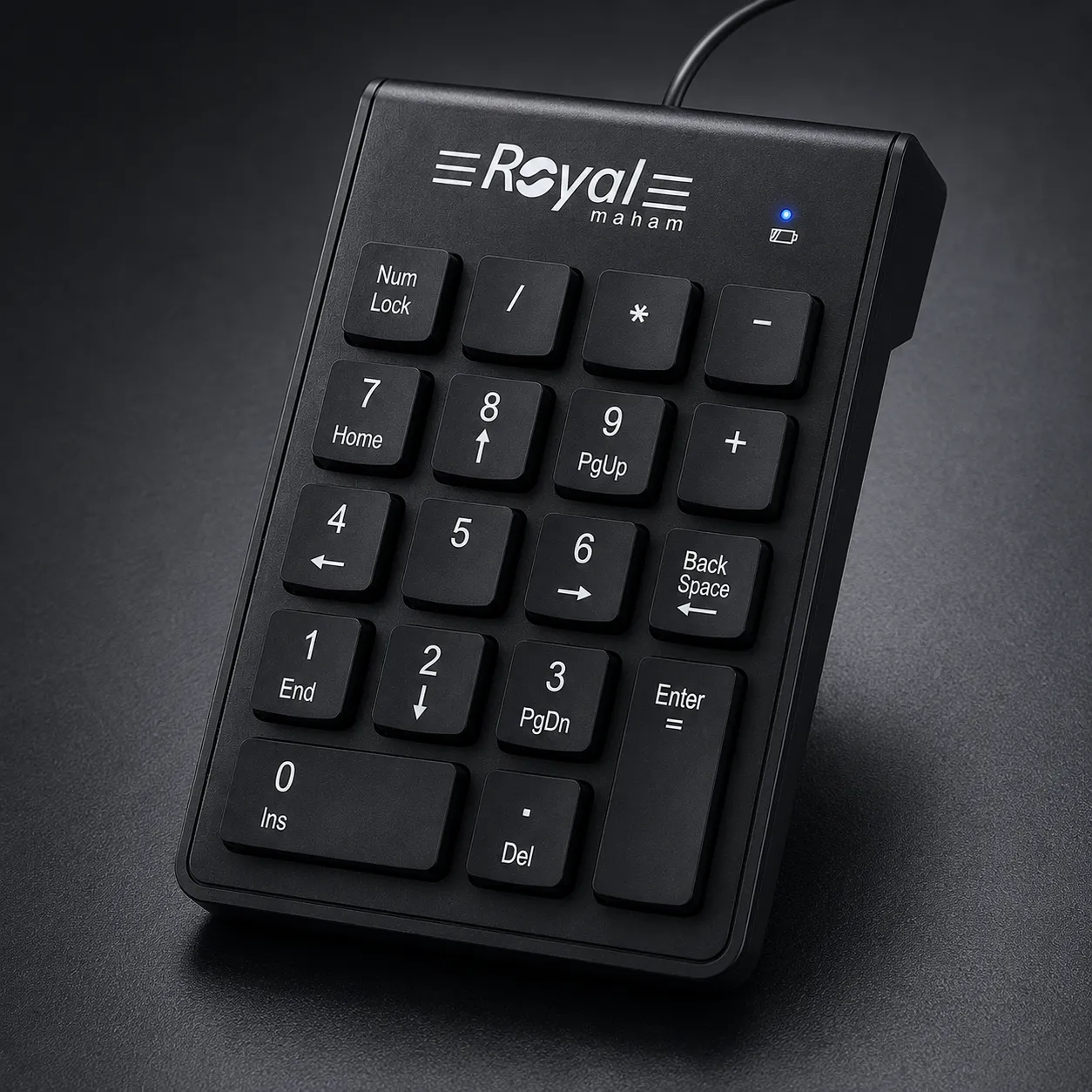 کیبورد عددی رویال Royal RN2000 باسیم USB ، 18 کلید