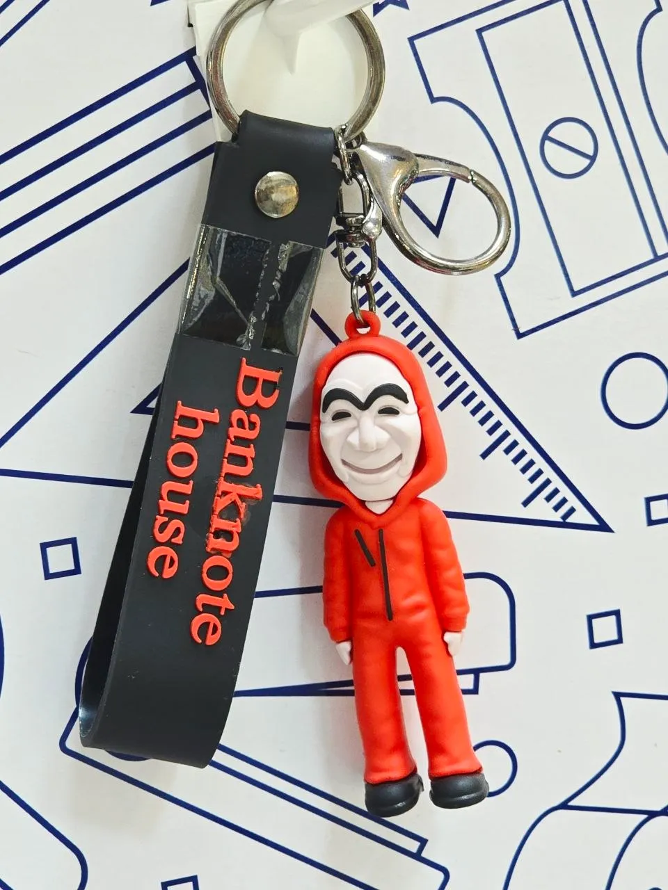 جاکلیدی خانه کاغذیی مدل 1 _ Money Heist